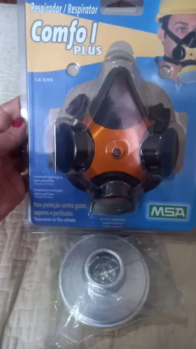 Respirador Comfo I Plus MSA - Proteção Respiratória