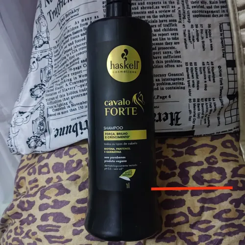 Shampoo Cavalo Forte - Força, Brilho e Crescimento