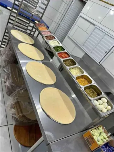 Mesa condimentadadora 