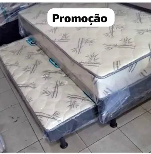 Cama box com auxilia (novo) hoje