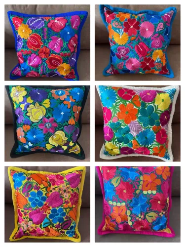 Capas de almofadas mexicanas 