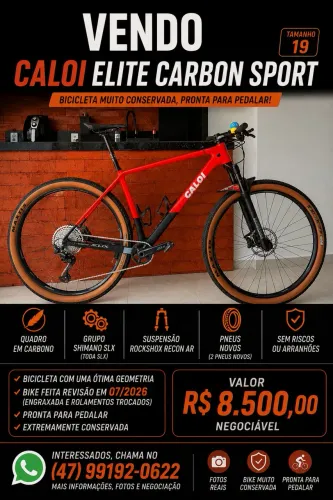 Caloi elite carbon Sport 