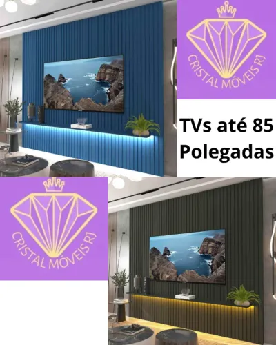 Painel Nobre 230 1 Prateleira TVs até 85 SR