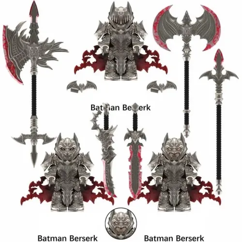 Batman The Berserker Rage Mode - Minifigura Colecionável