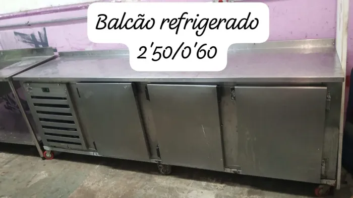 Balcão refrigerado 2.50x60 220v 