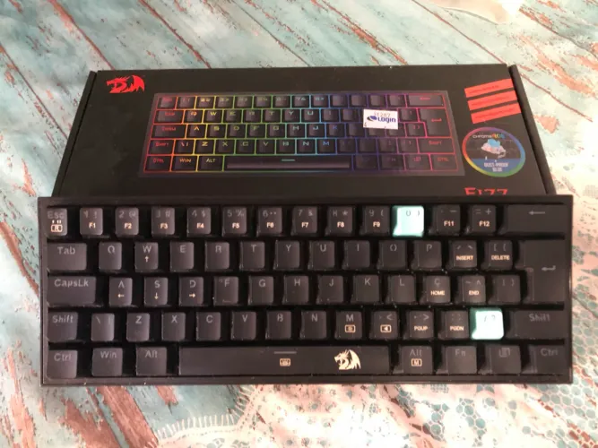 Teclado redragon fizz rgb