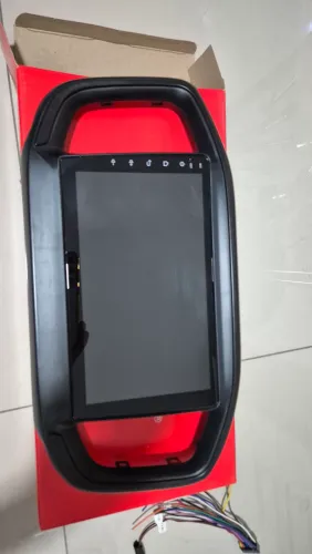 Som de carro 9 polegadas + câmera full hd veicular