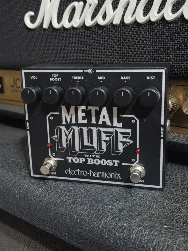 Pedal Electro-harmonix Metal Muff guitarra
