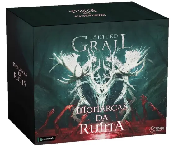 Tainted Grail Monarcas da Ruína Jogo de Tabuleiro