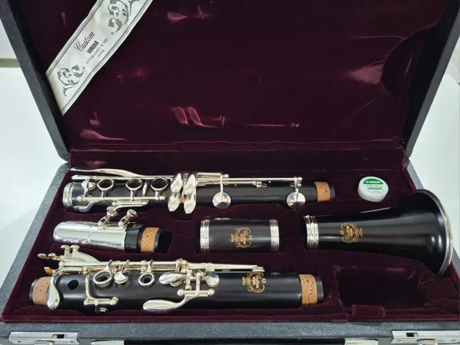 Clarinete yamaha custom AE 854 profissional japan
