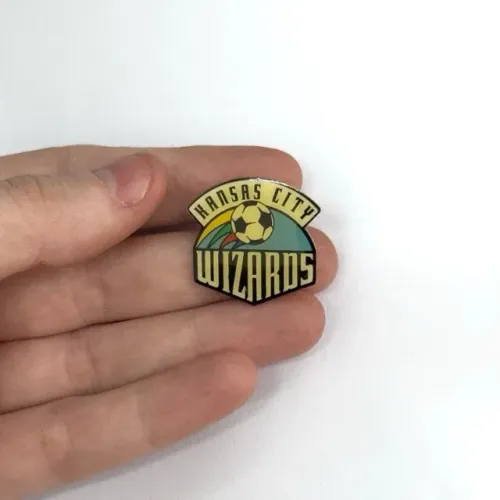 Pin Vintage Colecionável Broche de metal USA Kansas City - Wizards 1995