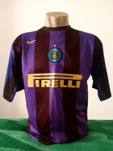 Camisa da Inter de Milão da Itália 2005 Nike
