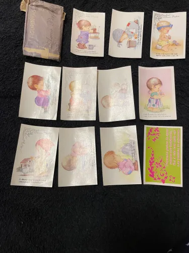 35 figurinhas Amor Perfeito 1988