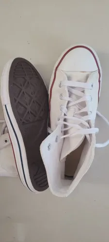 Tenis all star infantil branco n 32
