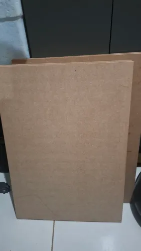 Prateleira madeira mdf cru 70x50 chapa 15mm