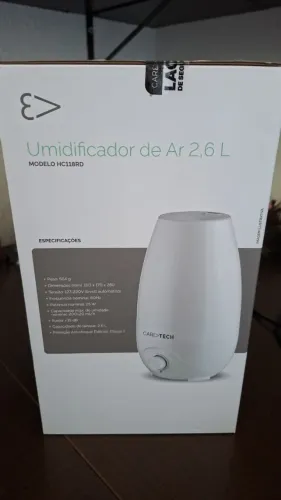 Umidificador de Ar Care Tech 2,6L - Bivolt Automático