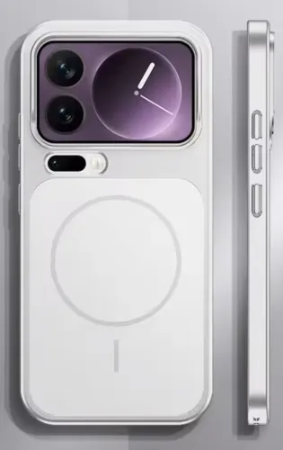 Capa Rígida Fosca Com MagSafe Para Xiaomi 17 Pro Max