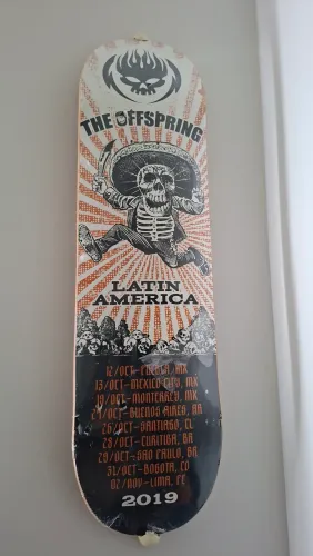 Shape importado THE OFFSPRING Tour 2019 raridade