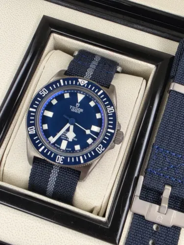 Relogio Tudor NOVO Pelagos Azul Automatico Super Clone com 2 pulseiras