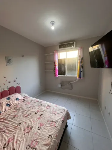 Apartamento no mangueirão, com 3/4 sendo 1 suíte, totalmente mobiliado em condomínio fecha