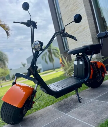 Scooter Elétrica Citycoco 2000W 20Ah Apenas 1.700km Bateria 0km (Garantia)