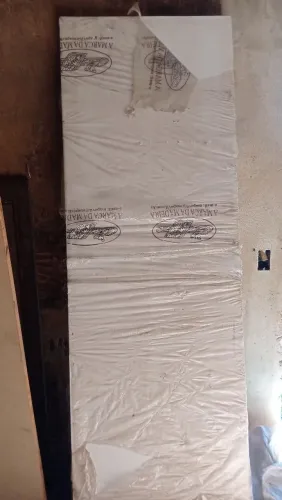 Folha de porta lisa branca