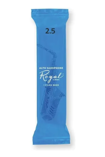 Palheta Sax Alto 2.5 (unidade) D'addario Royal Rjb0125-b25