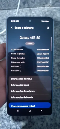 A53 128GB (QUERO DESAPEGA LOGO!!!)