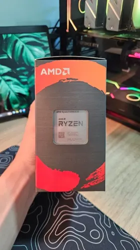 Processador AMD RYZEN 5 5500X3D, 3 GHz (4 GHz Max.), Threads 12, Cache 96MB, AM4 