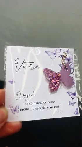 Chaveiros personalizados de resina