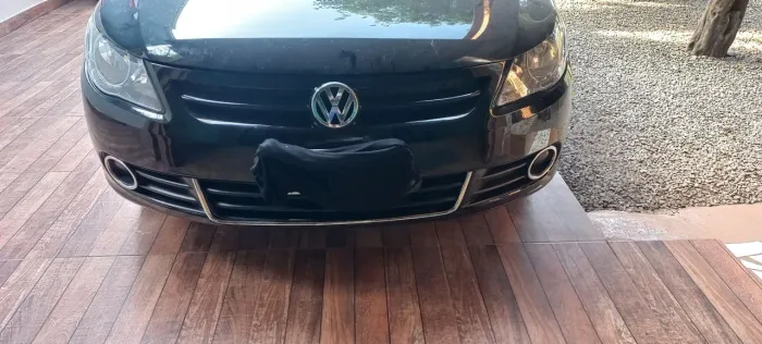 Moldura cromada parachoque gol g5