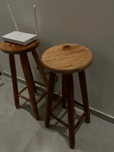 Banquetas Alta Madeira 70cm 
