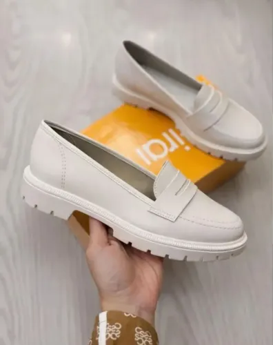 Sapato loafer mocassim feminino