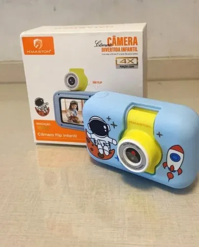 Câmera Infantil Mini Maquina Fotográfica recarregável Hmaston CAM01