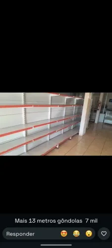 Gôndola prateleira