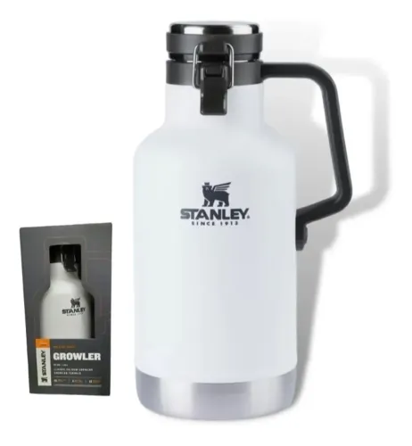 Growler Stanley Garra Térmica 1,9L Branco Polar (Original)