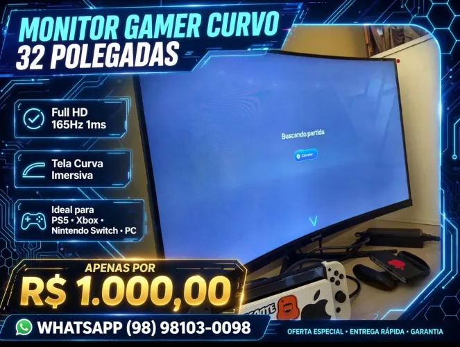 Monitor 32 polegadas