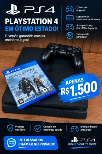Vende-se PS4