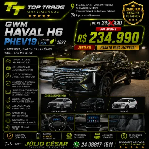 GWM Haval H6 Phev19 (hibrido) 2026