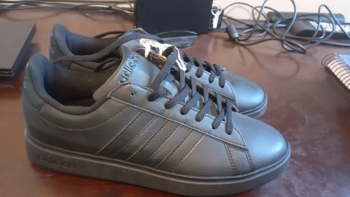 Tênis Nike preto em couro original