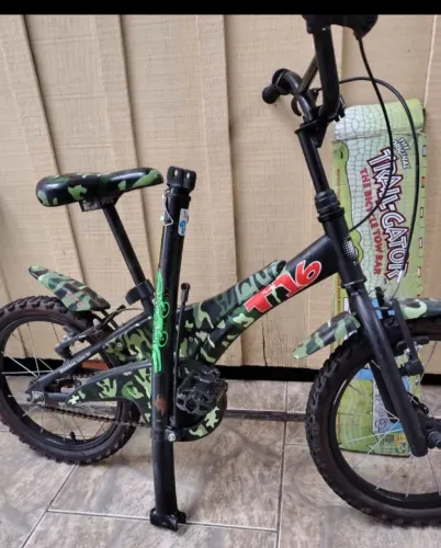 Bicicleta Infantil Aro 16 Tito / Groove T16 Camuflada - Excelente Estado!
