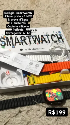 Relógio Smartwatch Apple Prova d?água 