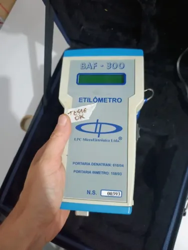 Bafômetro Etilômetro BAF-300 Elec LPC