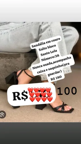 Sandália Santa lolla