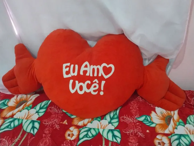 Coração de Pelúcia Enorme 