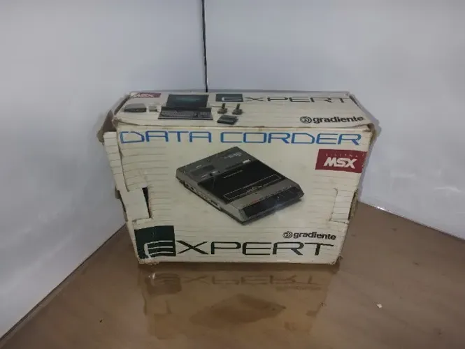 Data Corder Gradiente Expert Dr-1 Sistema Msx - Lote Coleção