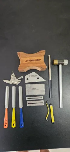 Kit de Ferramentas para Luthieria / Manutenção de Instrumentos Musicais