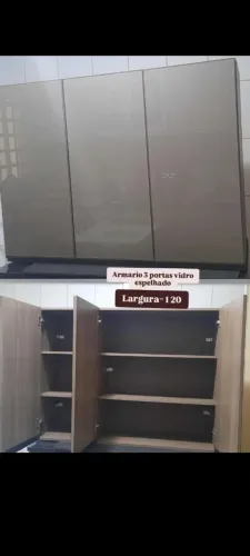 Armário, marca kapesberg , usado pouco tempo de uso , com nota fiscal