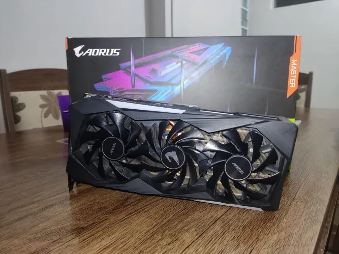 RTX 3070 Aorus Master - 8gb GDDR6