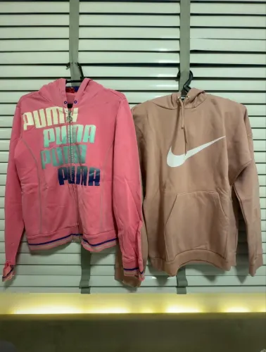 Blusas de frio puma e Nike